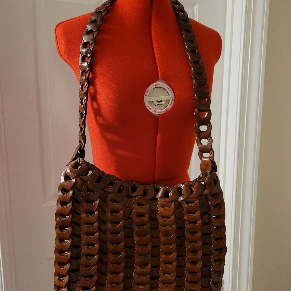 NWOT Italy Calf Leather Hand Made Bag - Picture 4 of 6